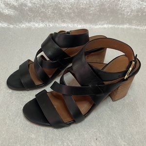 Nordstrom Signature Black Strappy Sandals
